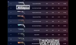 《无畏契约》11月15日外网皮肤排名