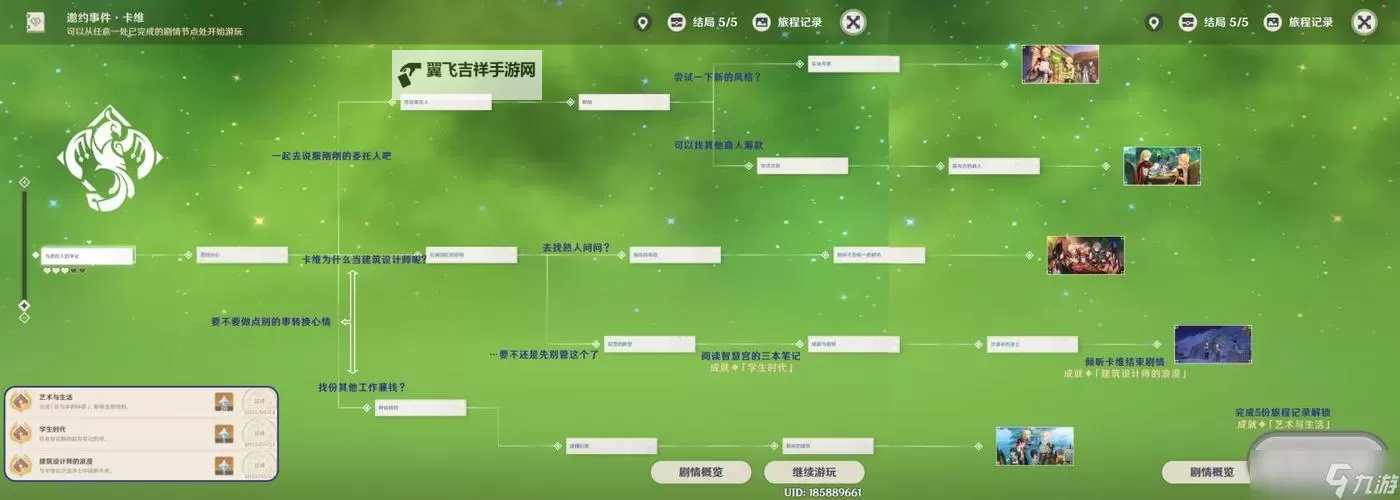 《原神》卡维邀约任务全结局攻略图1