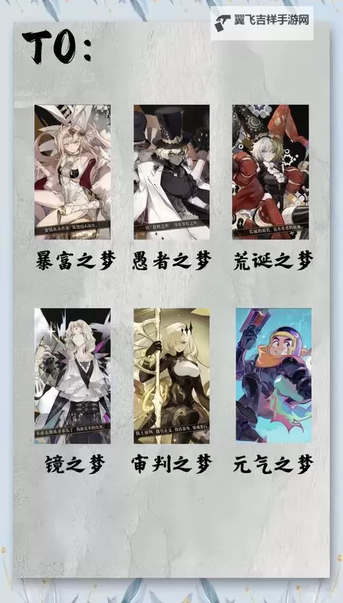 《星落》公测角色强度排行 公测角色节奏榜图1