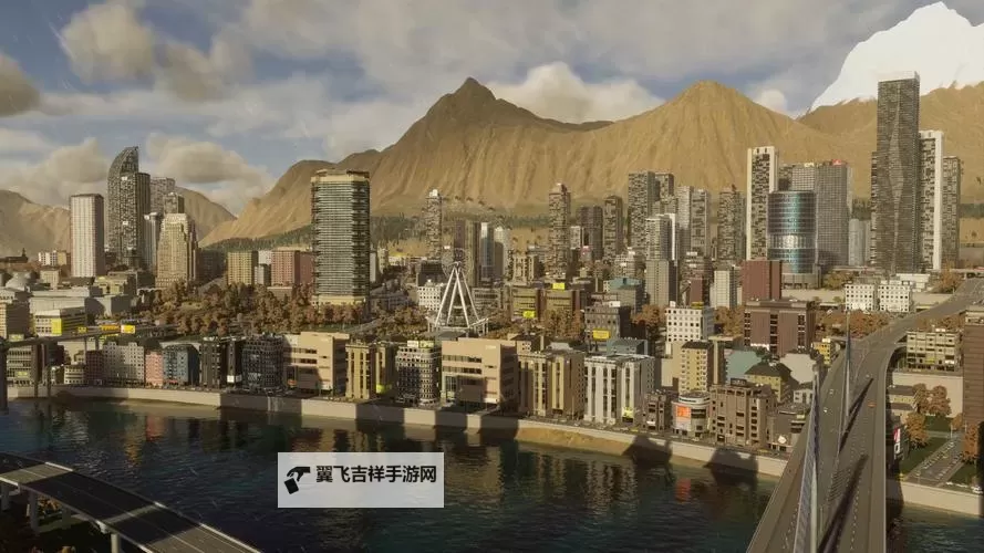 《都市天际线2》高档小区造景参考图1