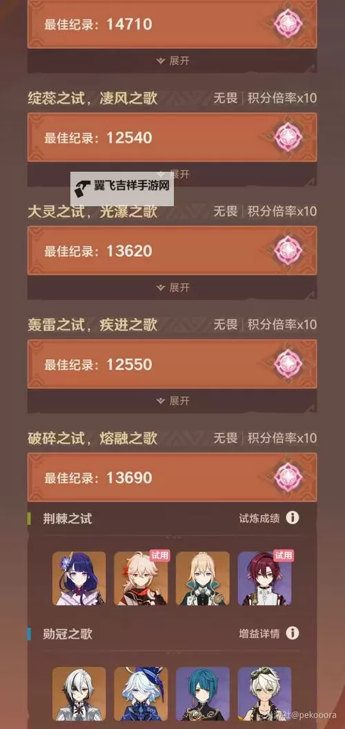 《原神》5.0荆棘与勋冠活动全关卡攻略图1