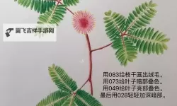 《神奇的变色植物：害羞草漫画趣味揭秘》
