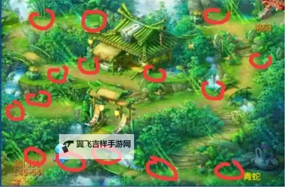 《御剑红尘》怎么采花？  哪个地图可以采花？图1