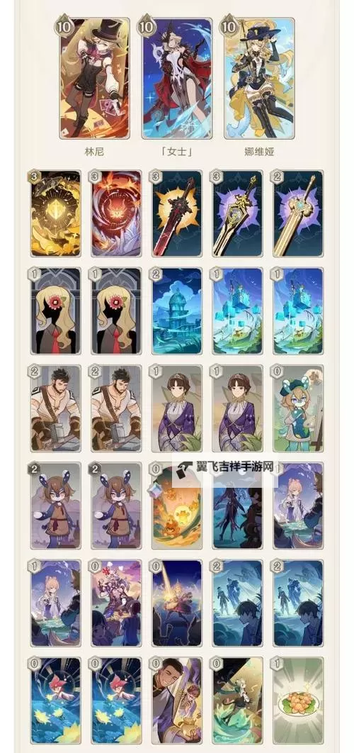 《原神》七圣召唤公子感电卡组分享图1