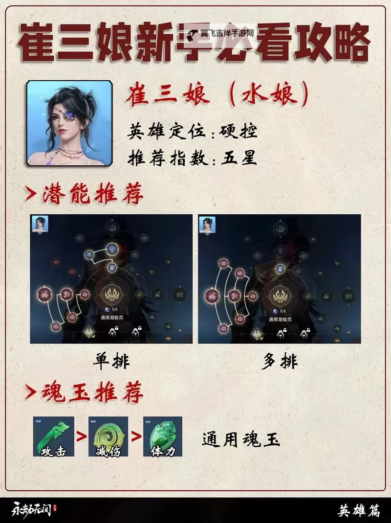 《永劫无间》崔三娘英雄修行任务一览图1