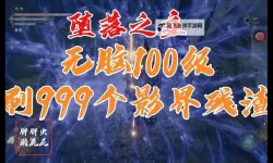 《堕落之主》挂机刷影界残渣教学