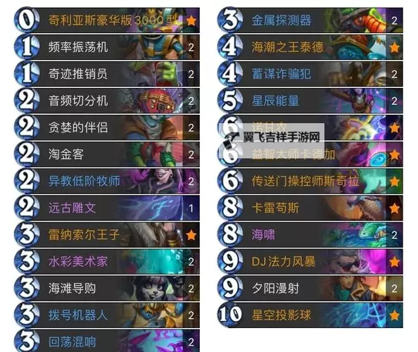 《炉石传说》剑宗过疗牧卡组代码分享图1