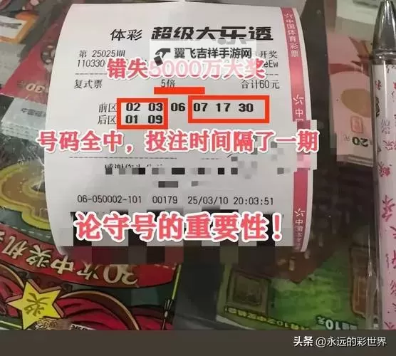长期守号最佳5注：稳赚不赔的五大购彩策略图1