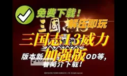 三国志威力无双怎么双开、多开？三国志威力无双双开助手工具下载安装教程