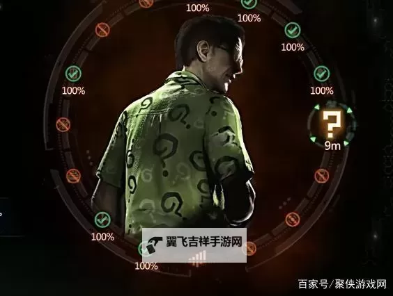 《蝙蝠侠阿甘骑士》谜语人奖杯与炸弹暴徒收集地图图1