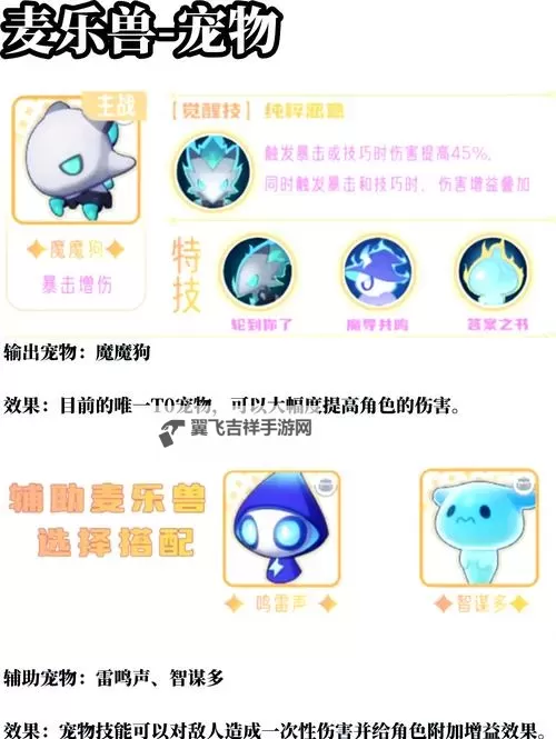 《出发吧麦芬》服事技能搭配推荐 服事技能怎么搭配图1