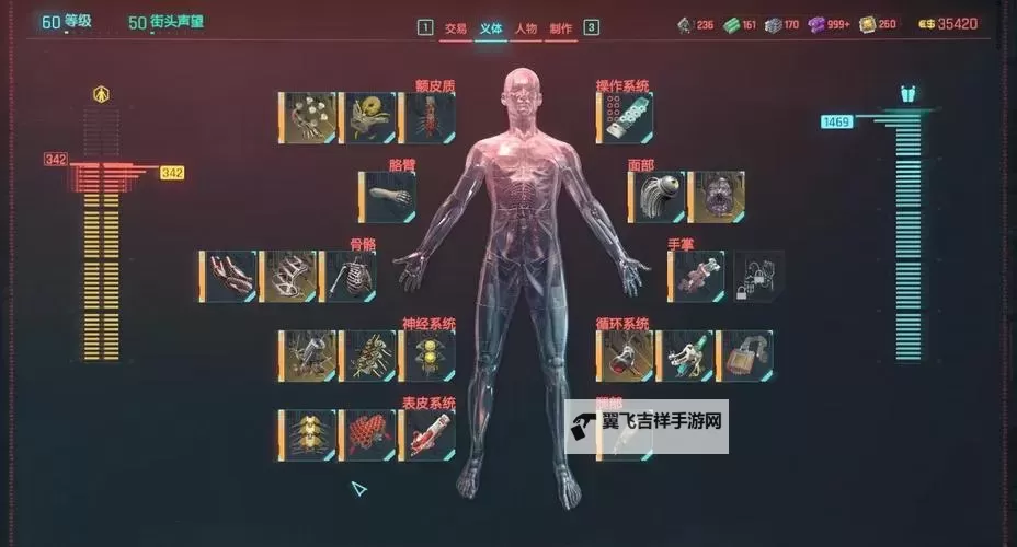 《赛博朋克2077》2.0版本肉体黑客流配装思路图1