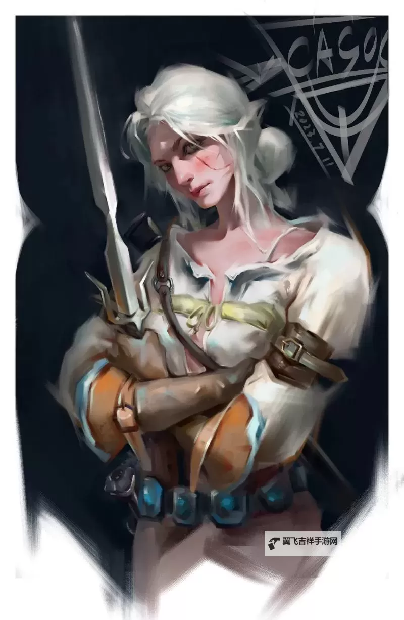 《博德之门3》巫师3希里服装MOD分享图1
